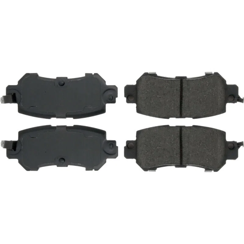 Stoptech 104.13860, Posi-Quiet 09-10 Audi A4 / 10 Audi S4 Deluxe Plus Rear Brake Pads