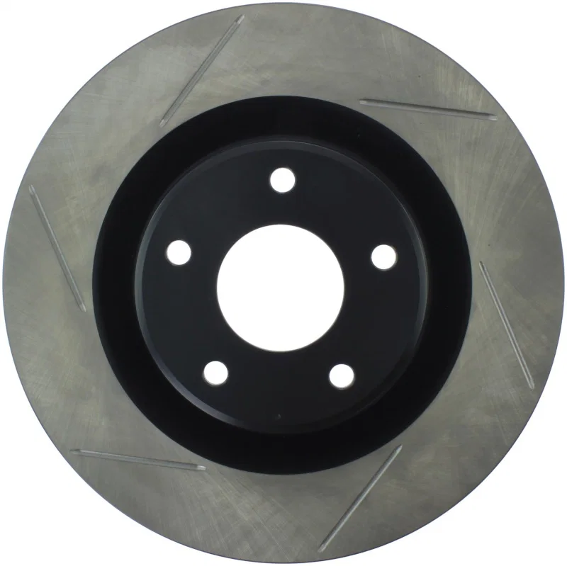 Stoptech 126.62085SR, Power Slot 05-07 Cadillac XLR / 06-09 Chevy Corvette Front Right Slotted Rotors