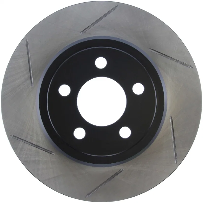 Stoptech 126.63062SR, Power Slot 05 Chrysler 300C 5.7L V8 w/ Vented Rear Disc Rear Right SportStop Slotted Rotor