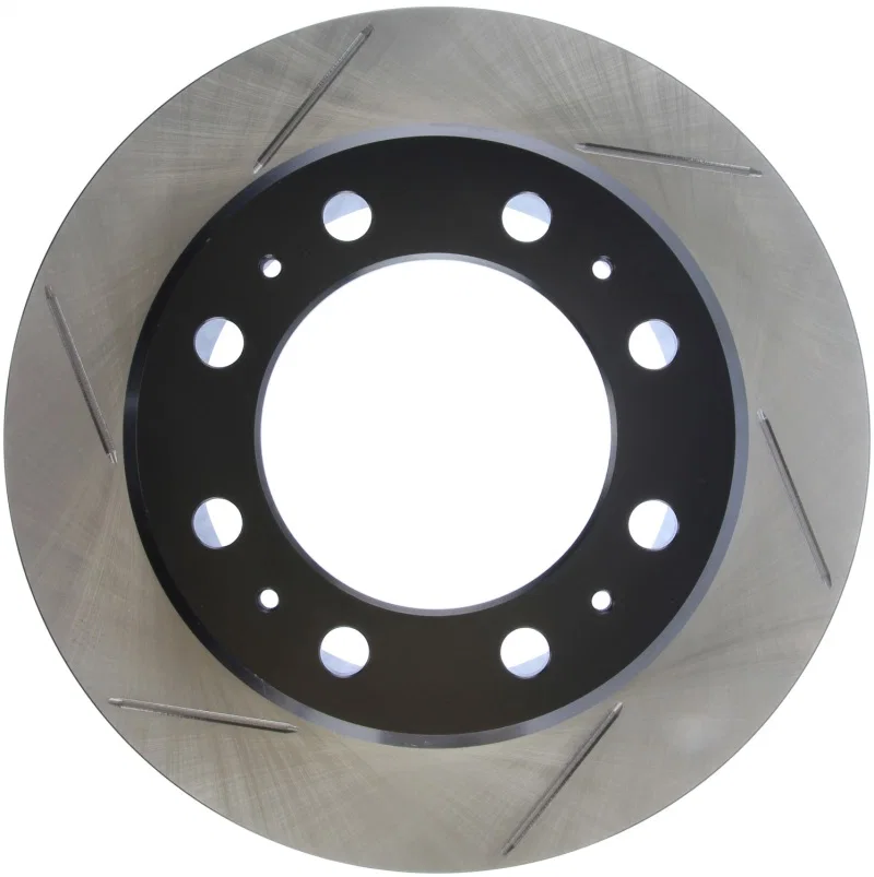 Stoptech 126.67080SR, 08-10 Dodge Ram 4500 6.7L Slotted Right Front Brake Rotor