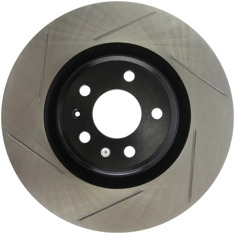 Stoptech 126.33124SR, Power Slot 10-6/11 Audi S4 / 08-11 S5 Front Right Slotted Rotor