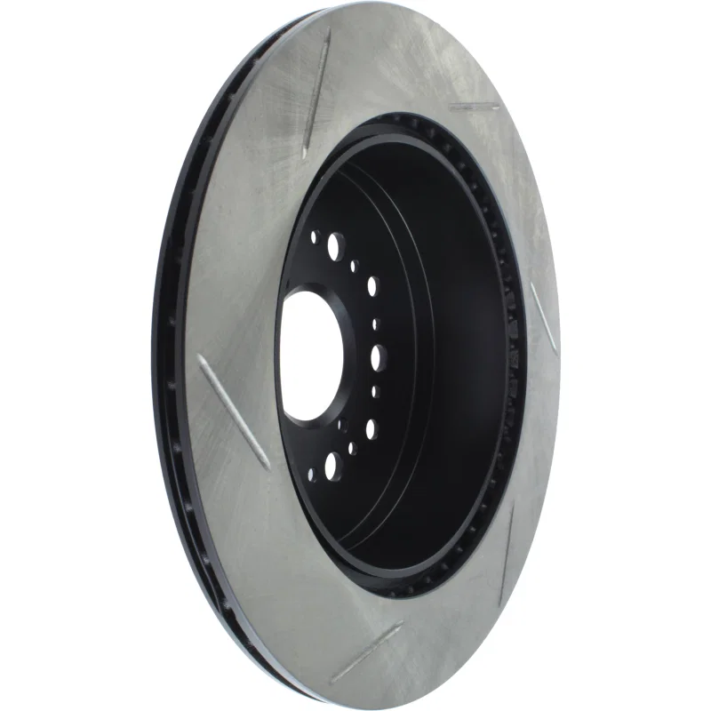 Stoptech 126.44084SL, Power Slot 93-94 Lexus LS Series / 95-00 LS400 / 92-00 SC 400 Rear Left Slotted Rotor