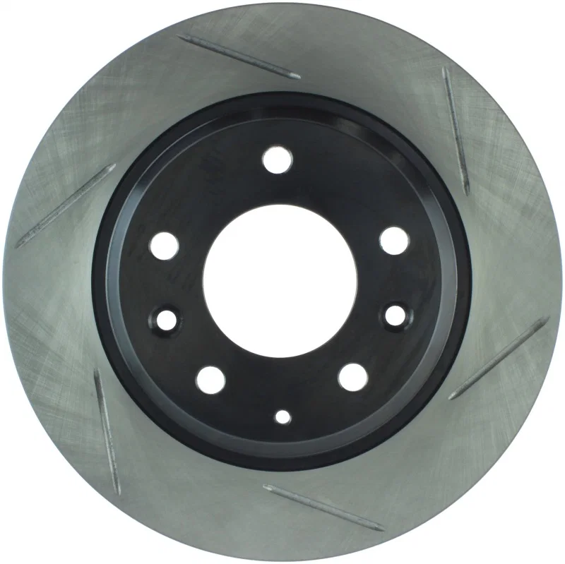 Stoptech 126.45064SL, Power Slot Mazda Mazda6 Slotted Left Rear Rotor