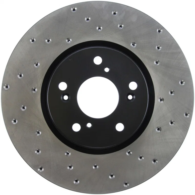 Stoptech 128.40062L, 04-08 Acura TL/TL-S Brembo Drilled Left Front Rotor