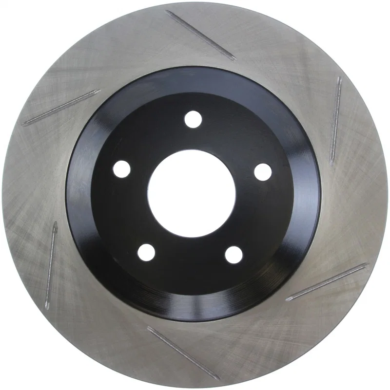 Stoptech 126.62059SL, Power Slot 97-04 Chevy Corvette / 04 & 08 Cadillac XLR/XLR-V Front Left Slotted Rotor