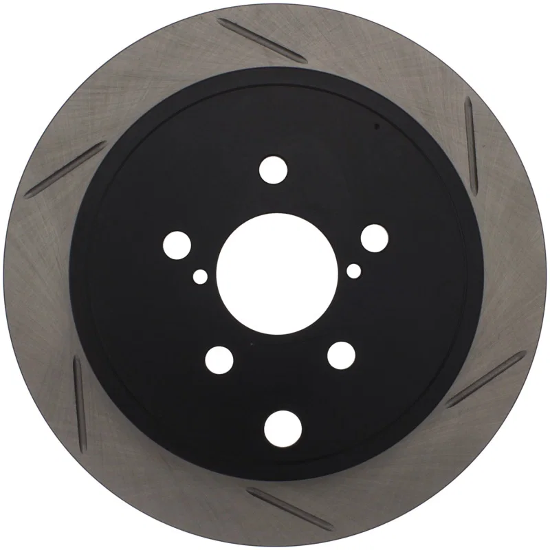 Stoptech 126.47029SL, Power Slot 08-10 WRX Rear Left Slotted Rotor