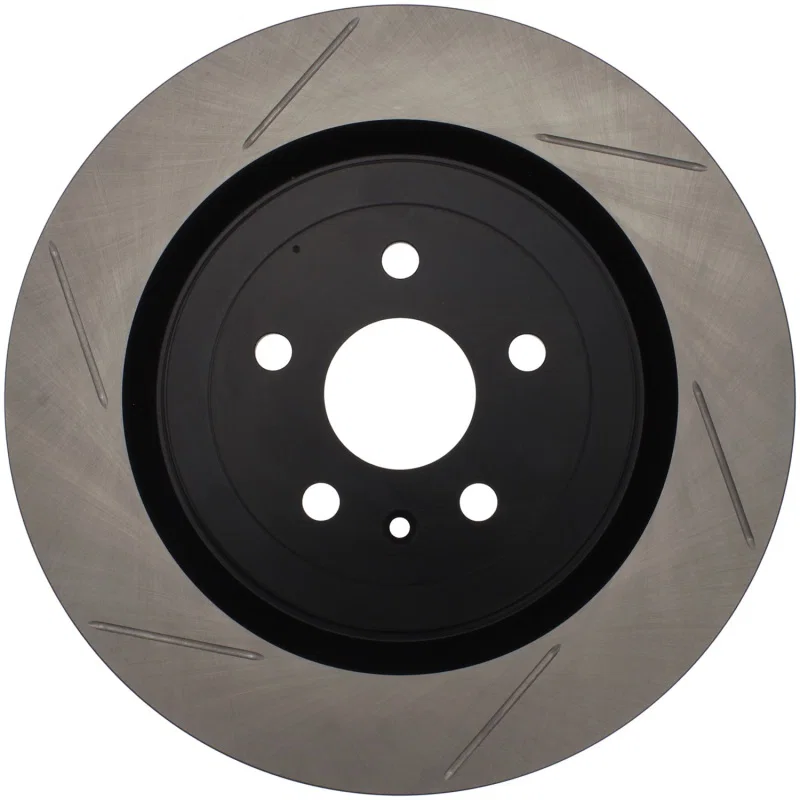Stoptech 126.62119SR, Power Slot 10 Camaro SS 8cyl Rear Right Slotted Rotor