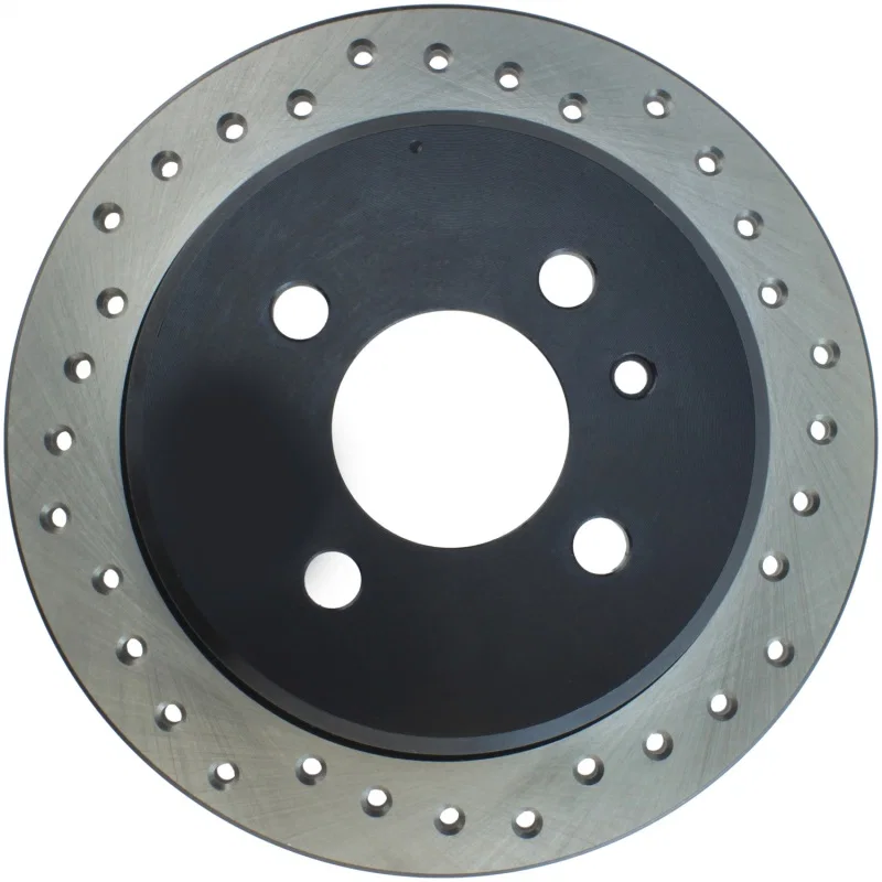 Stoptech 128.34019L, Drilled Sport Brake Rotor