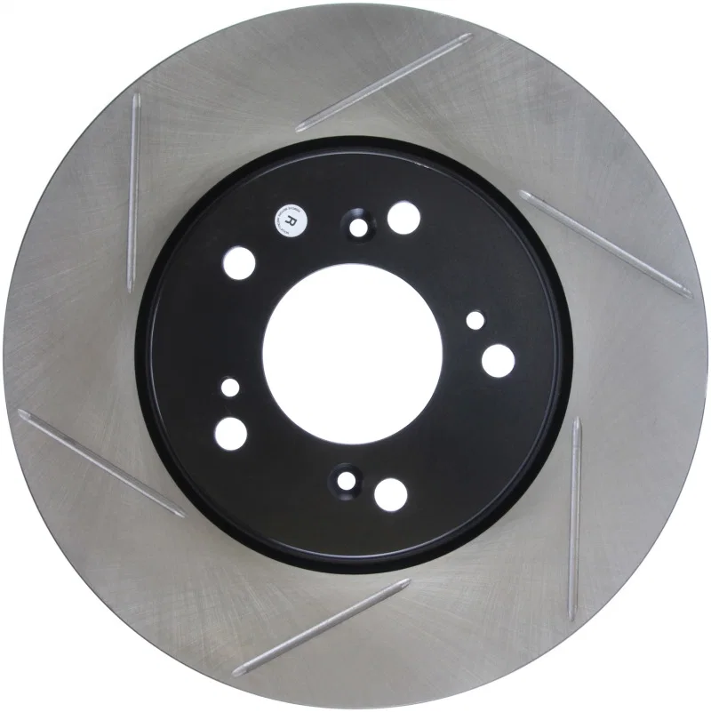 Stoptech 126.40028SL, Power Slot 91-96 Acura NSX Left Front Slotted Rotor