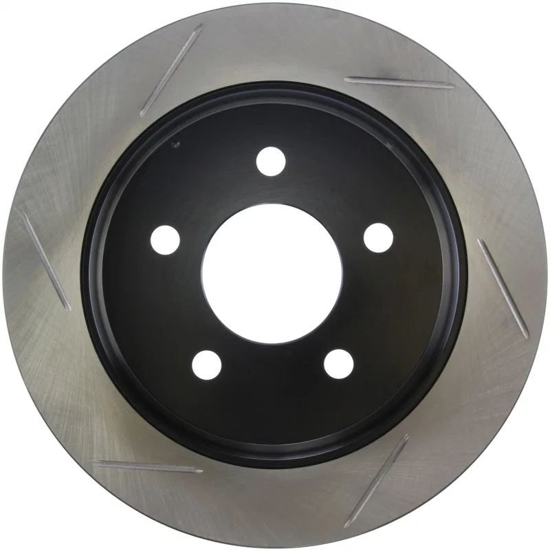 Stoptech 126.61046SR, Power Slot 94-04 Ford Mustang Rear Right Slotted Rotor