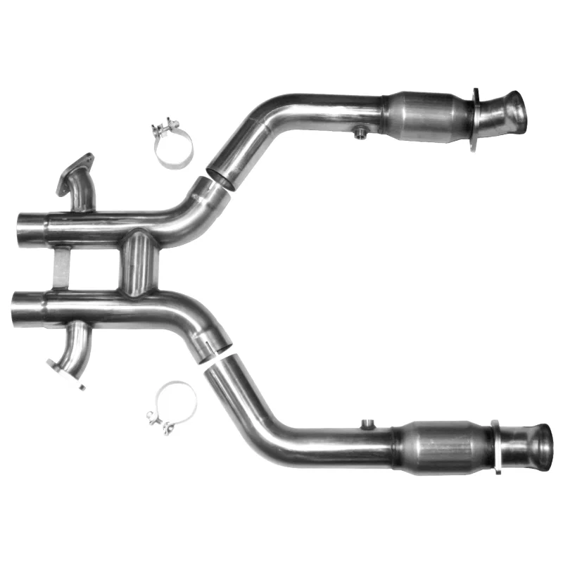 Kooks Headers 11413510, 12-13 Ford Mustang GT 5.0L 4V -302 Boss Edition 3in x 2 3/4in OEM Cat H Pipe SS
