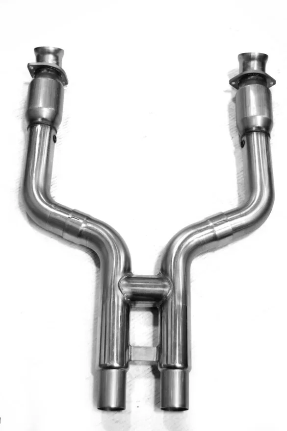 Kooks Headers 11413600, 11-14 Ford Mustang GT 5.0L 4V 3in x 2 3/4in OEM Exhaust GREEN Cat H Pipe Kooks HDR Req