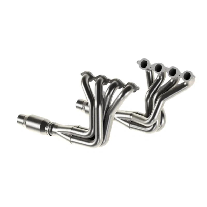 Kooks Headers 2931H430, 67-69 Chevrolet Camaro Firebird 1-7/8in x 3in LT Swap Header w/ Green Catted Connection Pipes