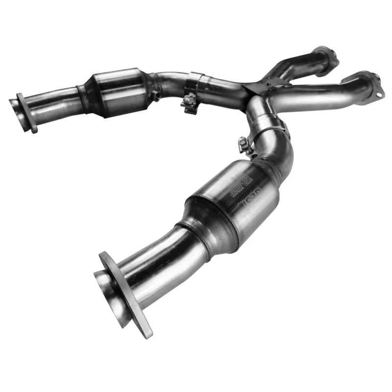 Kooks Headers 11203240, 99-04 Ford Mustang GT / Cobra 2 1/2in In x 2 1/2in OEM Out Cat SS X Pipe Kooks HDR Req