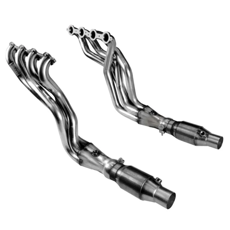 Kooks Headers 2250H430, 10-14 Chevy Camaro SS LS3/L99/ 6.2L 1 7/8in x 3in SS LT Headers Inc 3in x 2 1/2in Green Catted