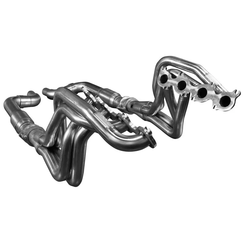 Kooks Headers 1151H632, Ford 2024 Mustang GT/D.H. 5.0L. 2in. Stainless Headers & GREEN Catted Conn. Kit