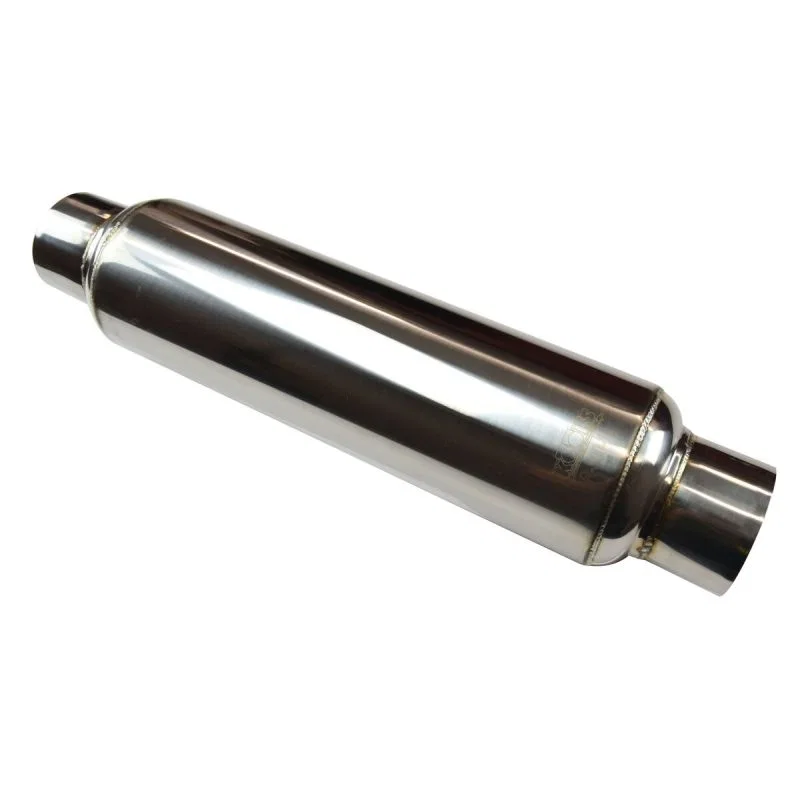 Kooks Headers R300-14, Universal 3in Round Muffler 14in Long. Pol SS