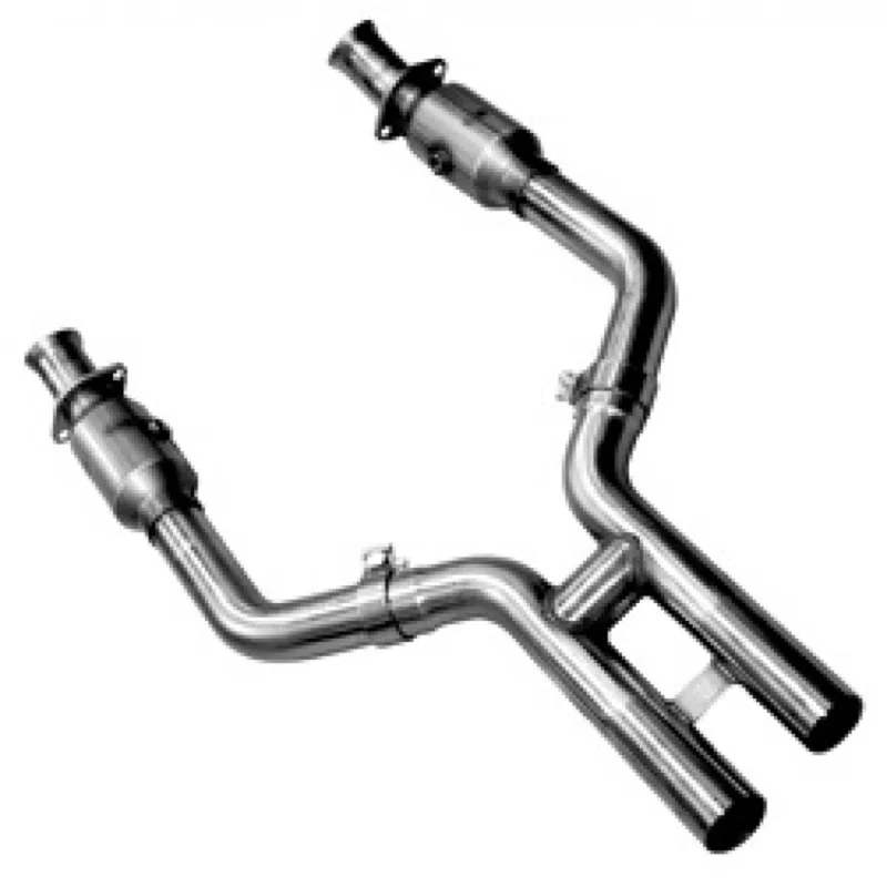 Kooks Headers 11313500, 05-10 Ford Mustang GT 4.6L 3V Auto/Manual 2 1/2in x 2 1/2in OEM Cat H Pipe Kooks HDR Req