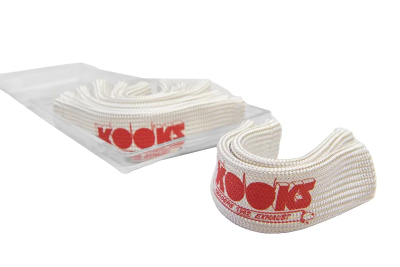 Kooks Headers 750201, Universal Spark Plug Sleeve Set - Natural w/Red Logo (Set of 8)