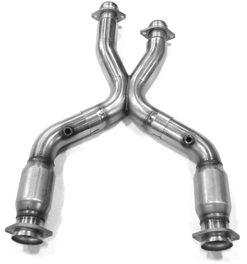Kooks Headers 11203250, 99-04 Ford Mustang GT / Cobra 3in In x 2 1/2in OEM Out Cat SS X Pipe Kooks HDR Req