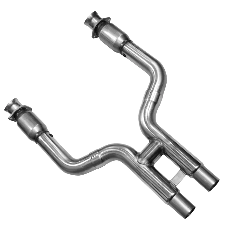 Kooks Headers 11423600, 11-14 Ford Shelby GT500 5.4L / 5.8L 4V 3in x 2 3/4in OEM GREEN Cat SS H-Pipe Kooks HDR Req