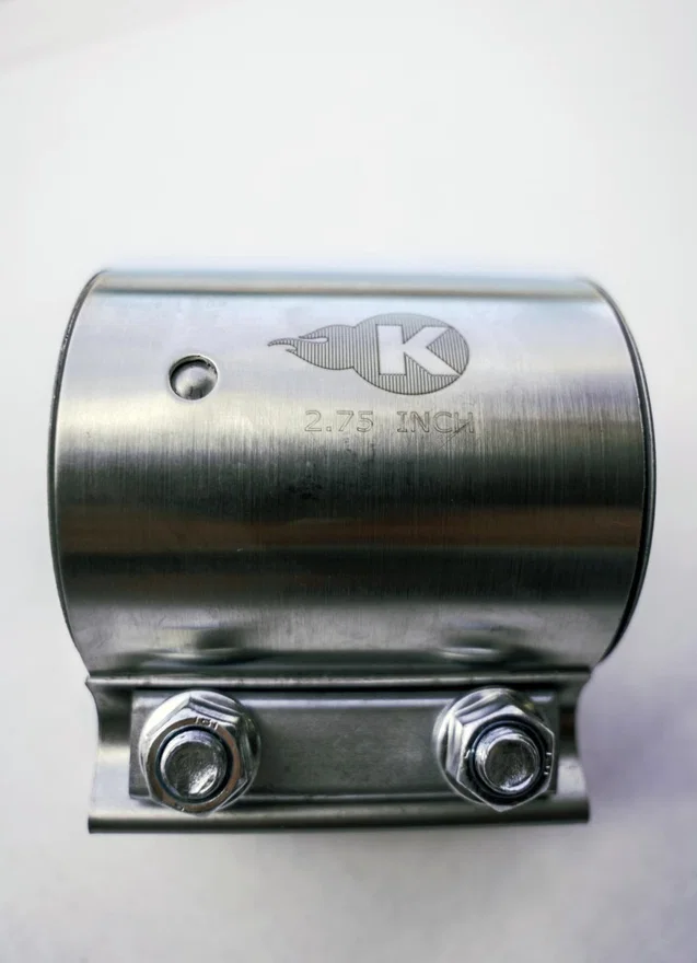 Kooks Headers JI-K61006, 2-3/4in Stainless Steel 2-Bolt Band Clamp for Butt Joint Connections