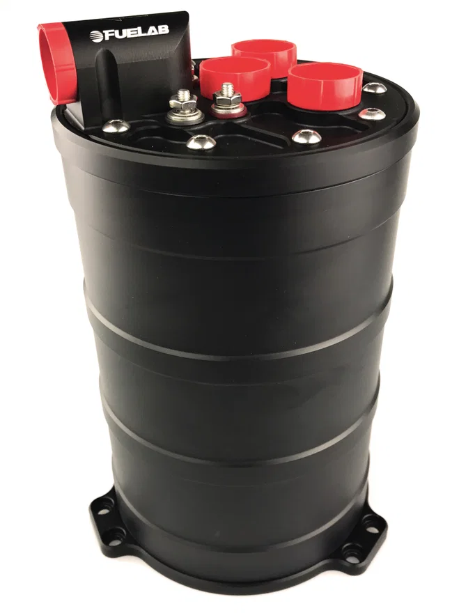Fuelab 60702, Dual 340 LPH E85 Pump Fuel Surge Tank System - 235mm