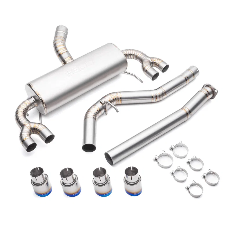 COBB 515150, 11-14 Subaru WRX Hatch / 08-14 STi Hatch 3in Titanium Cat-Back Exhaust