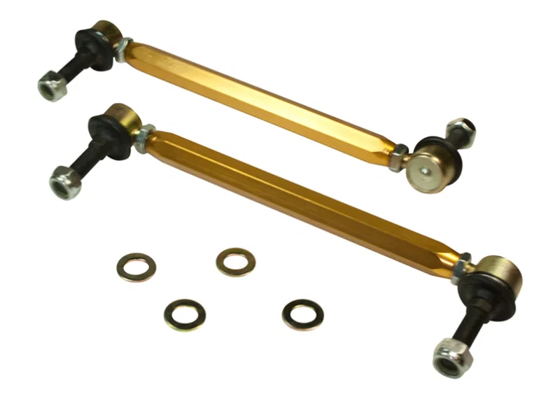 Whiteline KLC180-255, Universal Sway Bar - Link Assembly Heavy Duty Adjustable Steel Ball