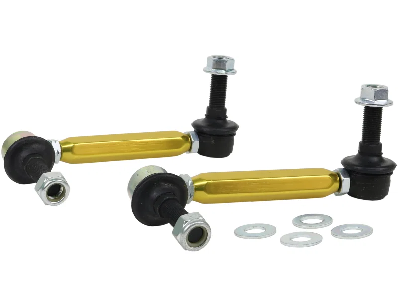 Whiteline KLC180-155, Universal Sway Bar - Link Assembly Heavy Duty 150mm-175mm Adjustable Steel Ball