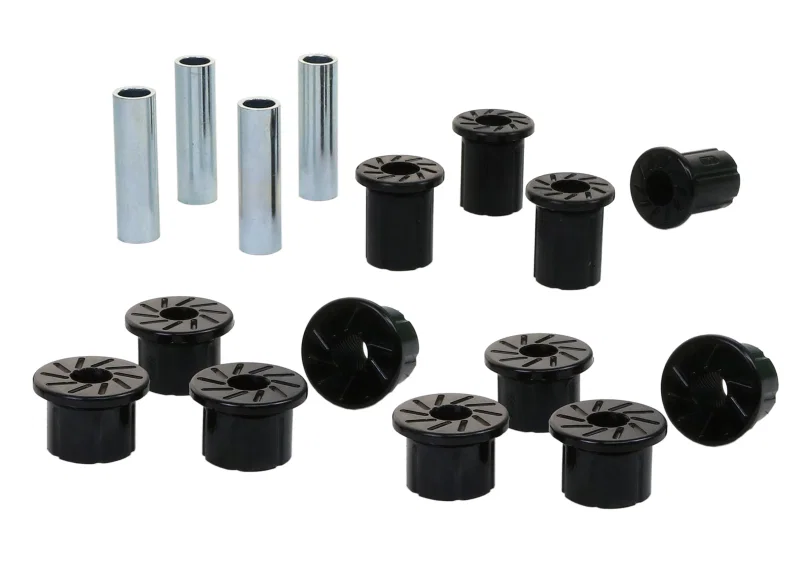 Whiteline W73470, 01-04 Toyota Tacoma / 89-95 Toyota Pickup Rear Leaf Spring Shackle Bushing Kit