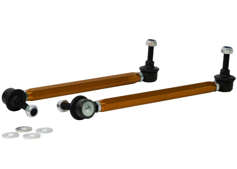 Whiteline KLC163, 99-06 BMW 3 Series E46 Sway Bar Link Assembly - Front
