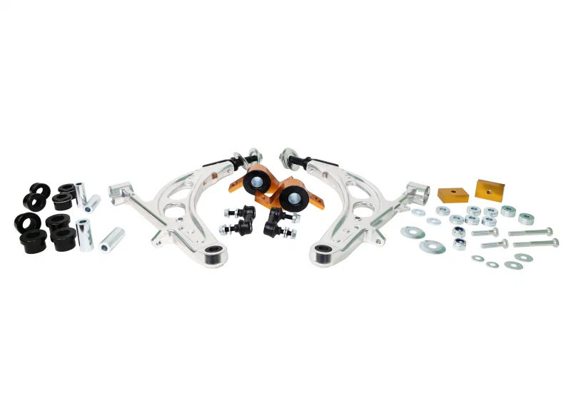 Whiteline KTA289, 02-07 Subaru Impreza / 03-08 Forester Front Lower Street Performance Alloy Control Arm Kit