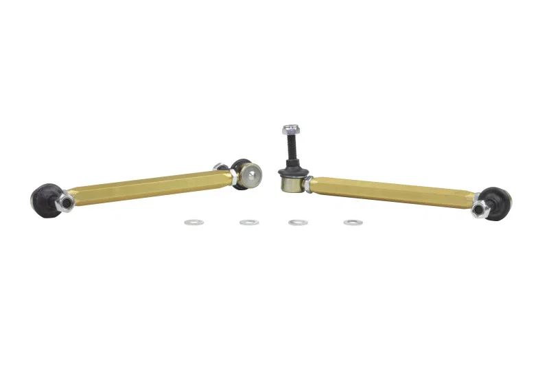 Whiteline KLC106, 02-15 Mini Cooper/Cooper S Rear Sway Bar Link Kit - Adjustable Ball End Links
