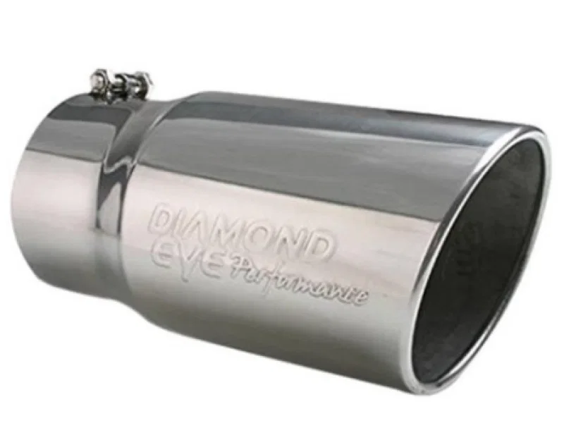 Diamond Eye Performance 260099, Downpipe 4in SS: 89-93 5.9L DODGE MACHINED EF