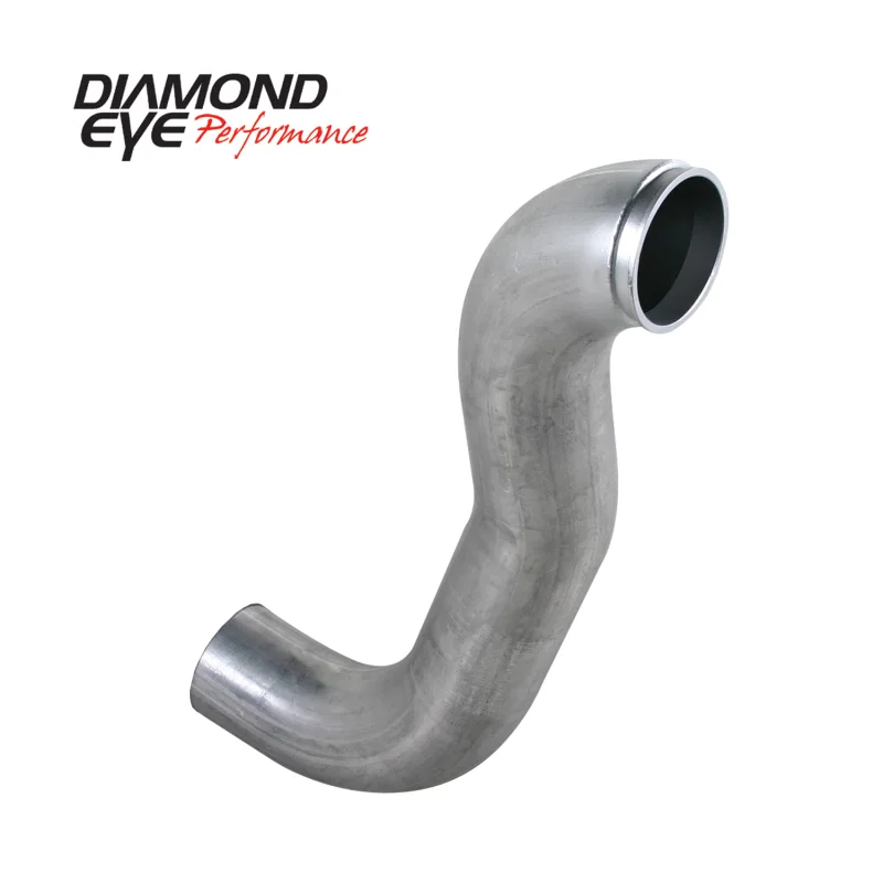 Diamond Eye Performance 220105, Downpipe 4in TB Single W/ HX40 FLANGE AL DODGE 5.9L 2500/3500 89-93 4X4 ONLY