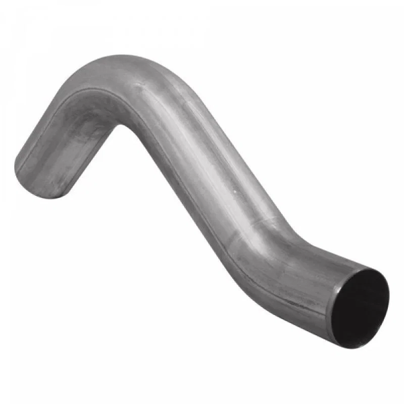 Diamond Eye Performance 332005, Tail Pipe 4in PASS SIDE 1ST SEC DUAL AL: 01-07.5 CHEVY/GMC 6.6L 2500/3500
