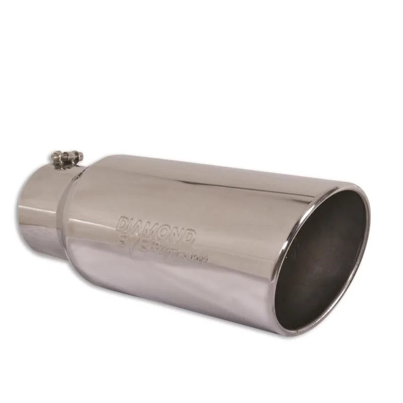 Diamond Eye Performance 4518BRA, TIP 4in-5inX18in BOLT ON ROLLED ANGLE 15-DEGREE ANGLE CUT
