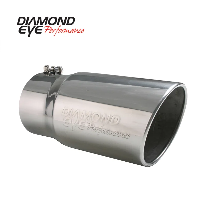 Diamond Eye Performance 5612BRA-DE, TIP 5inX6inX12in BOLT-ON ROLLED-ANGLE 15-DEGREE ANGLE CUT: EMBOSSED DIAMOND EYE