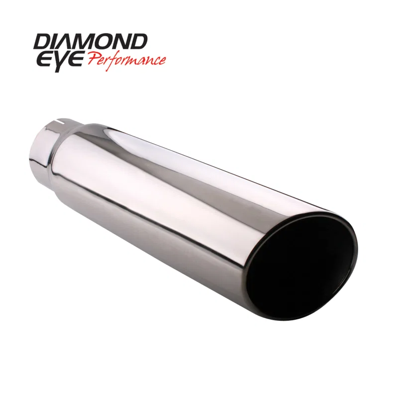 Diamond Eye Performance 5618BRA, TIP 5inX6inX18in BOLT-ON ROLLED-ANGLE 15-DEGREE ANGLE CUT 15-DEGREE ANGLE CUT