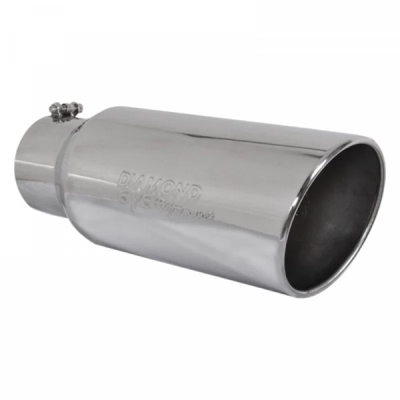 Diamond Eye Performance 5718BRA, TIP 5in-7inX18in BOLT ON ROLLED ANGLE 15-DEGREE ANGLE CUT