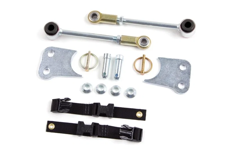 Zone Offroad ZONJ5313, 07-18 Jeep Wrangler JK 3-4in Front Sway Bar Disconnect