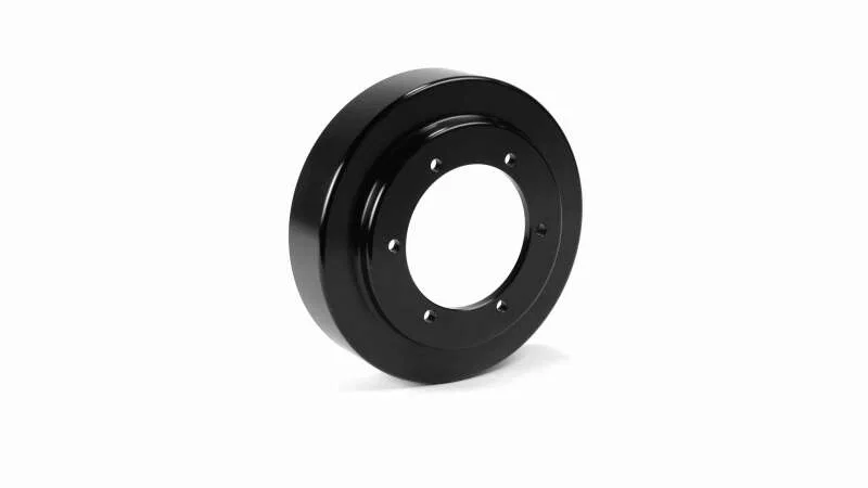 Fleece Performance FPE-34660-BLK, 03-12 Dodge 2500/3500 Cummins Fan Drive Pulley (Black Finish)