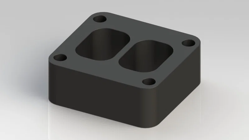 Fleece Performance FPE-T4PED-SPACER1.5, 01-13 GM Duramax 6.6L 1.5in T4 Pedestal Spacer
