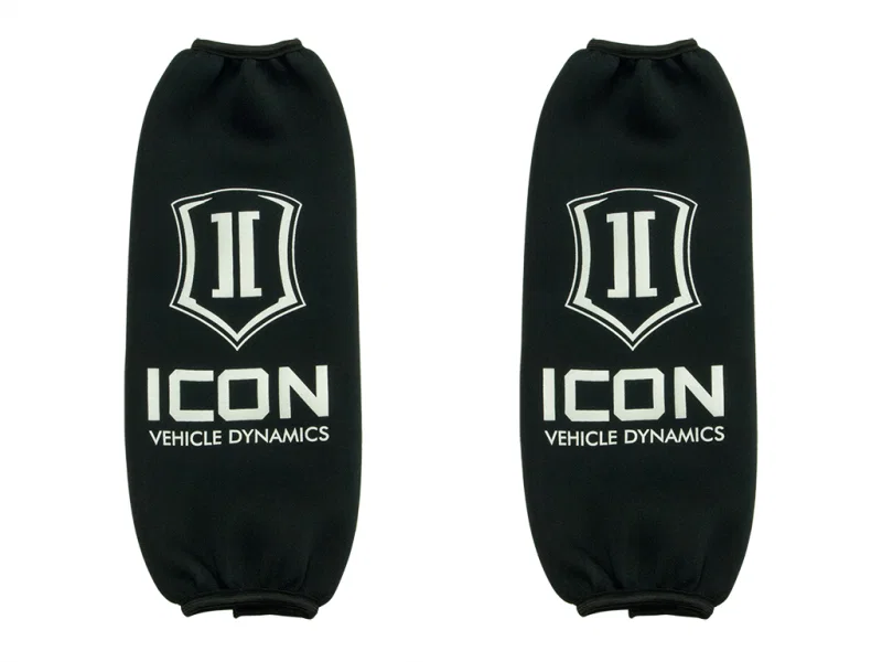 ICON 191003, Short 2.5 Series Shock Coil Wrap w/Logo Pair (11.25-12.25)
