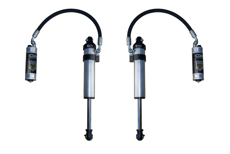 ICON 59702CP-CB, Toyota Secondary Stock Travel 2.5 Series Shocks RR CDCV - Pair