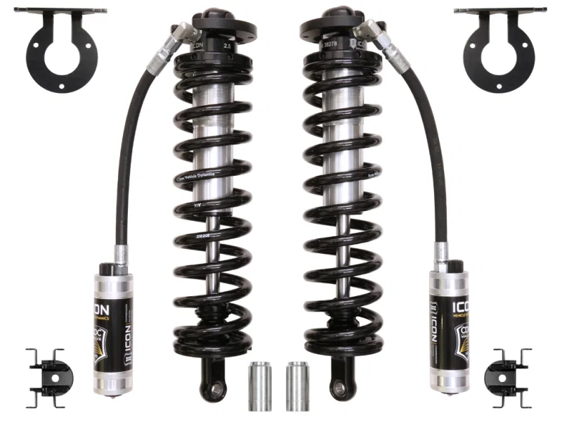 ICON 61721C, 2005+ Ford F-250/F-350 Super Duty 4WD 4in 2.5 Series Shocks VS RR CDCV Bolt-In Conversion Kit