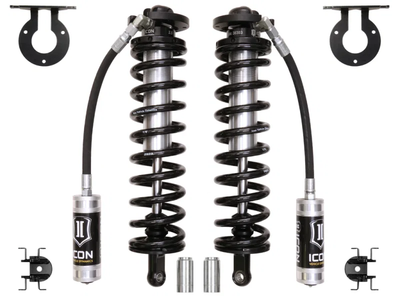 ICON 61721, 2005+ Ford F-250/F-350 Super Duty 4WD 4in 2.5 Series Shocks VS RR Bolt-In Conversion Kit