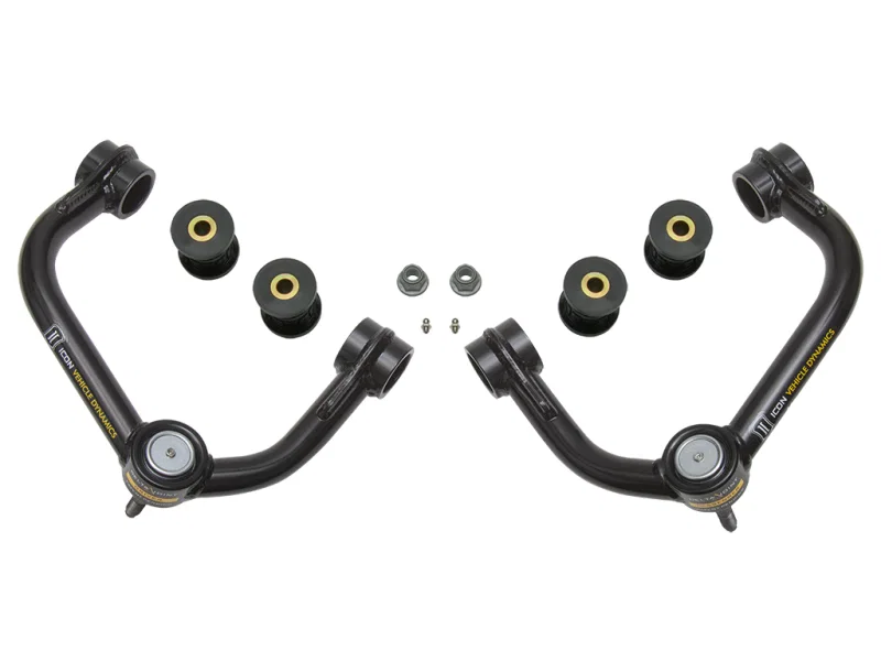 ICON 98500DJ, 04-20 Ford F-150 / 2014+ Ford Expedition Tubular Upper Control Arm Delta Joint Kit