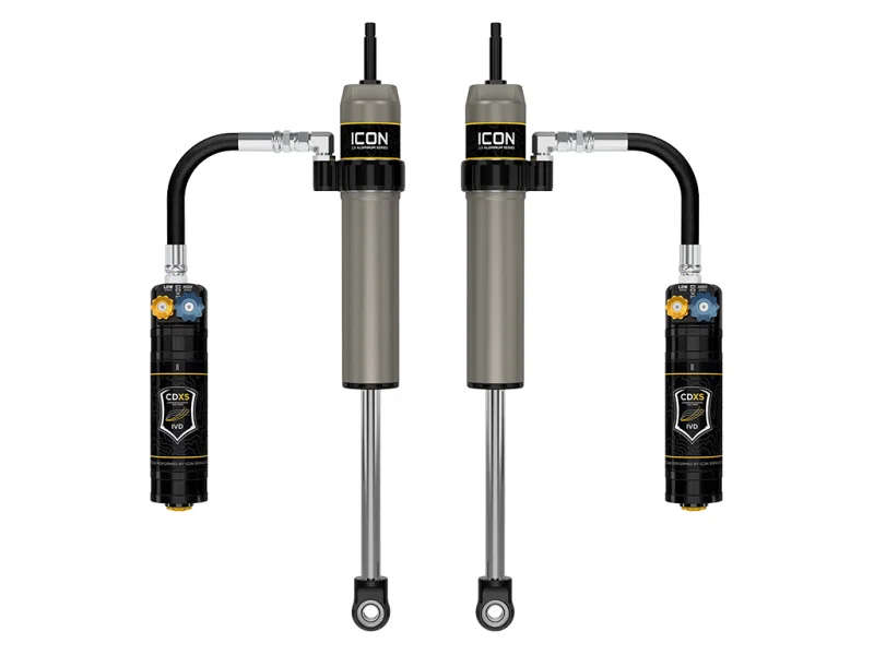 ICON 57805XP, 05-23 Toyota Tacoma 0-1.5in Lift Rear VS 2.5 Alum Remote Resi Shock Absorber w/ CDXS Pair